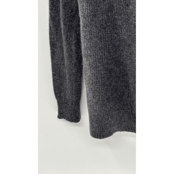 Theory Cardigan Sweater Cashmere Women Size XS Gray Open - Picture 5 of 12